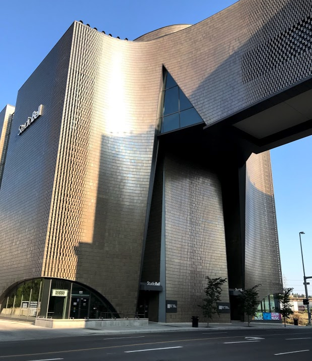 Studio Bell aka National Music Centre has a jazzy design.