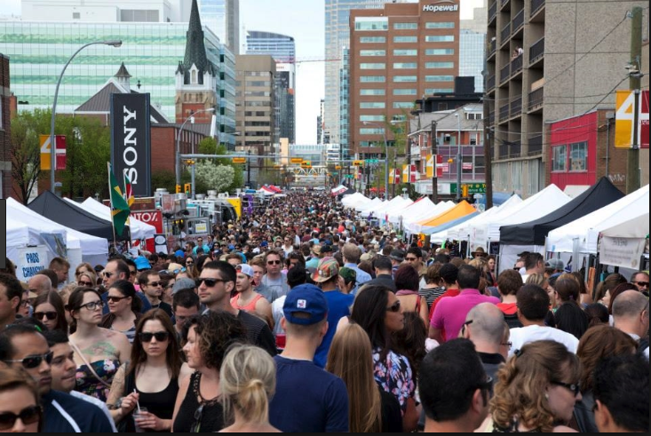 Calgary’s rite of spring, the 4th Street Lilac Festival