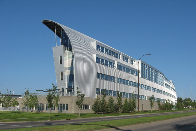 The Water Centre, looks a bit like the cross-section of a culvert.