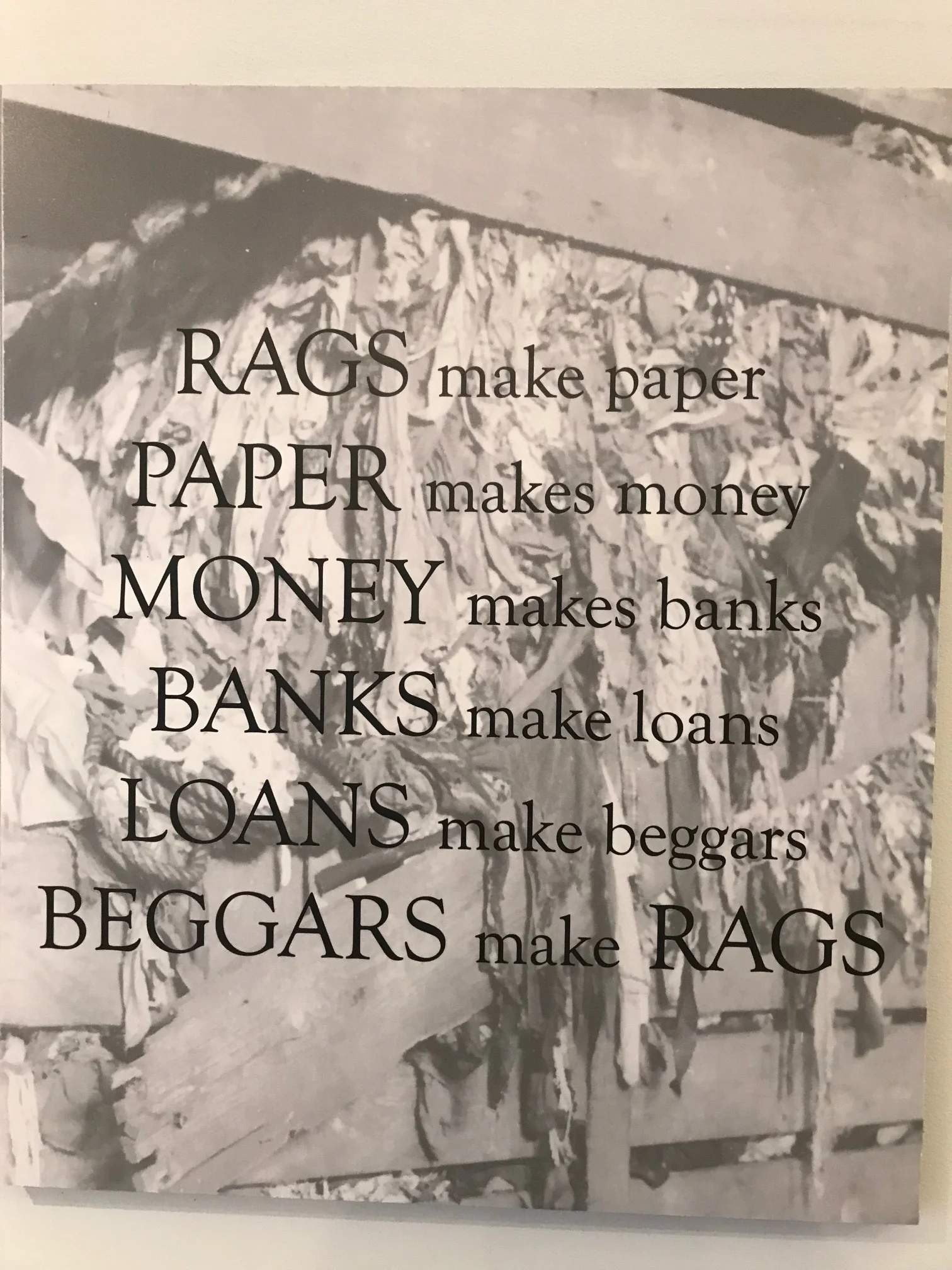 Found this in a display case at the Robert C. Williams Museum of Papermaking, on the campus of the Georgia Tech in Atlanta. If you are in Atlanta, the museum is definitely worth a visit.