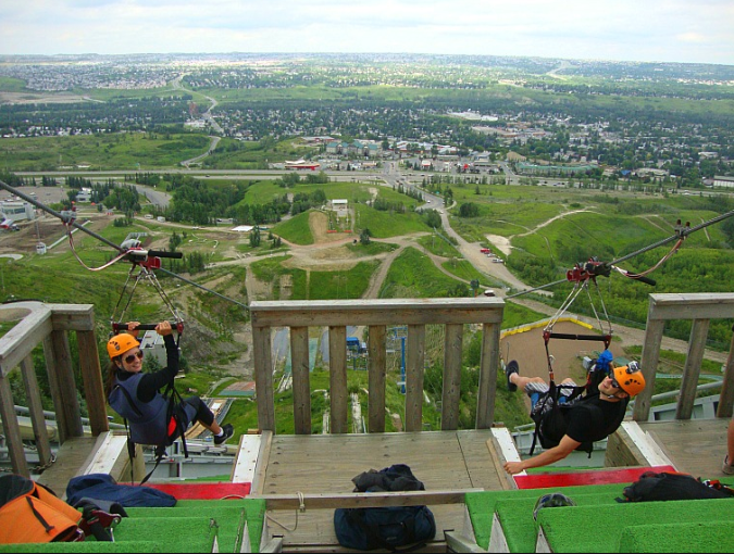 Canada Olympic Park offers some fun activities.