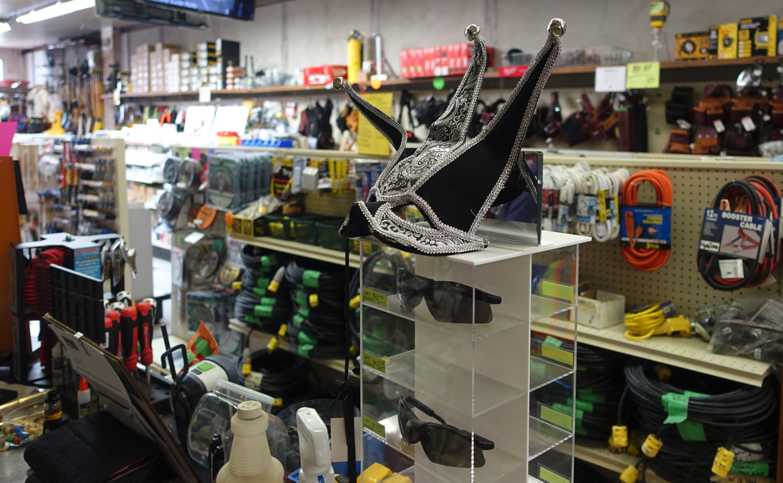 Found this carnival mask in the quaint Kensington Hardware store. One of the great things about flaneuring is find fun things in the strangest places.
