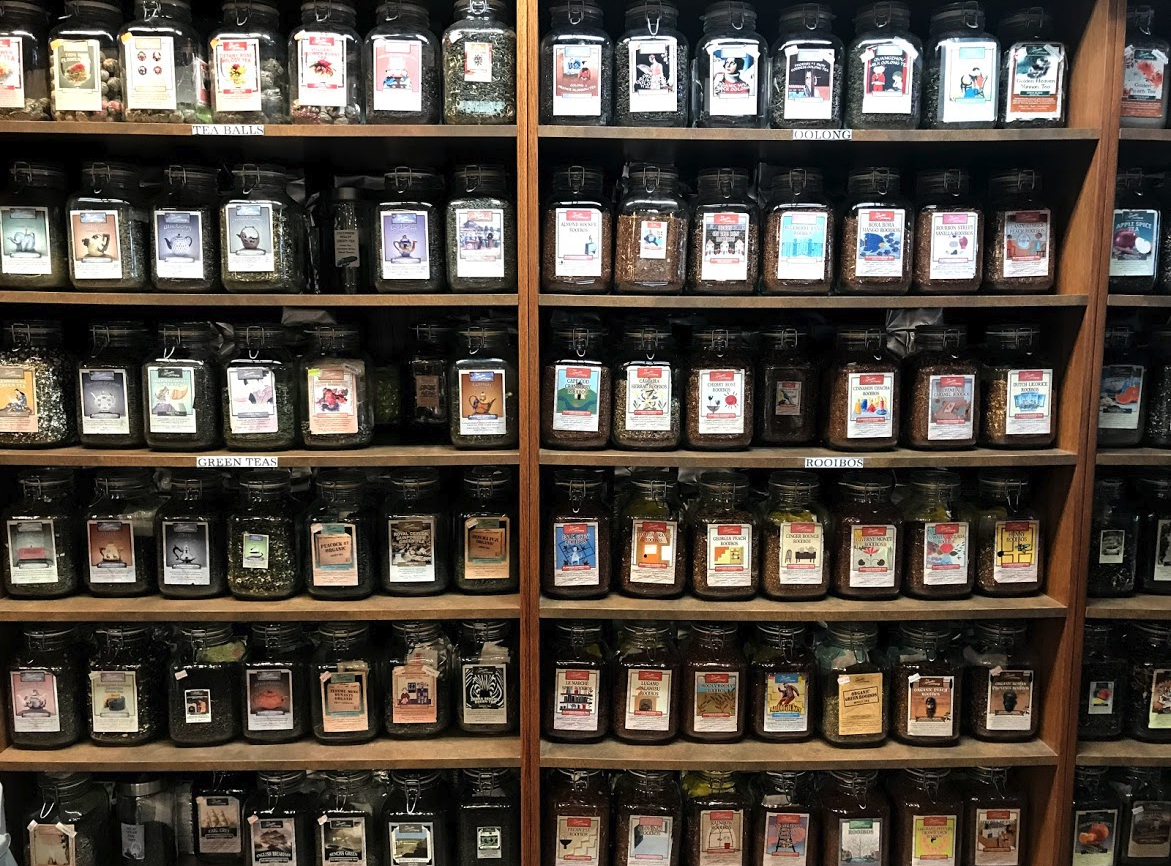 Glenn’s Great Wall Of Tea
