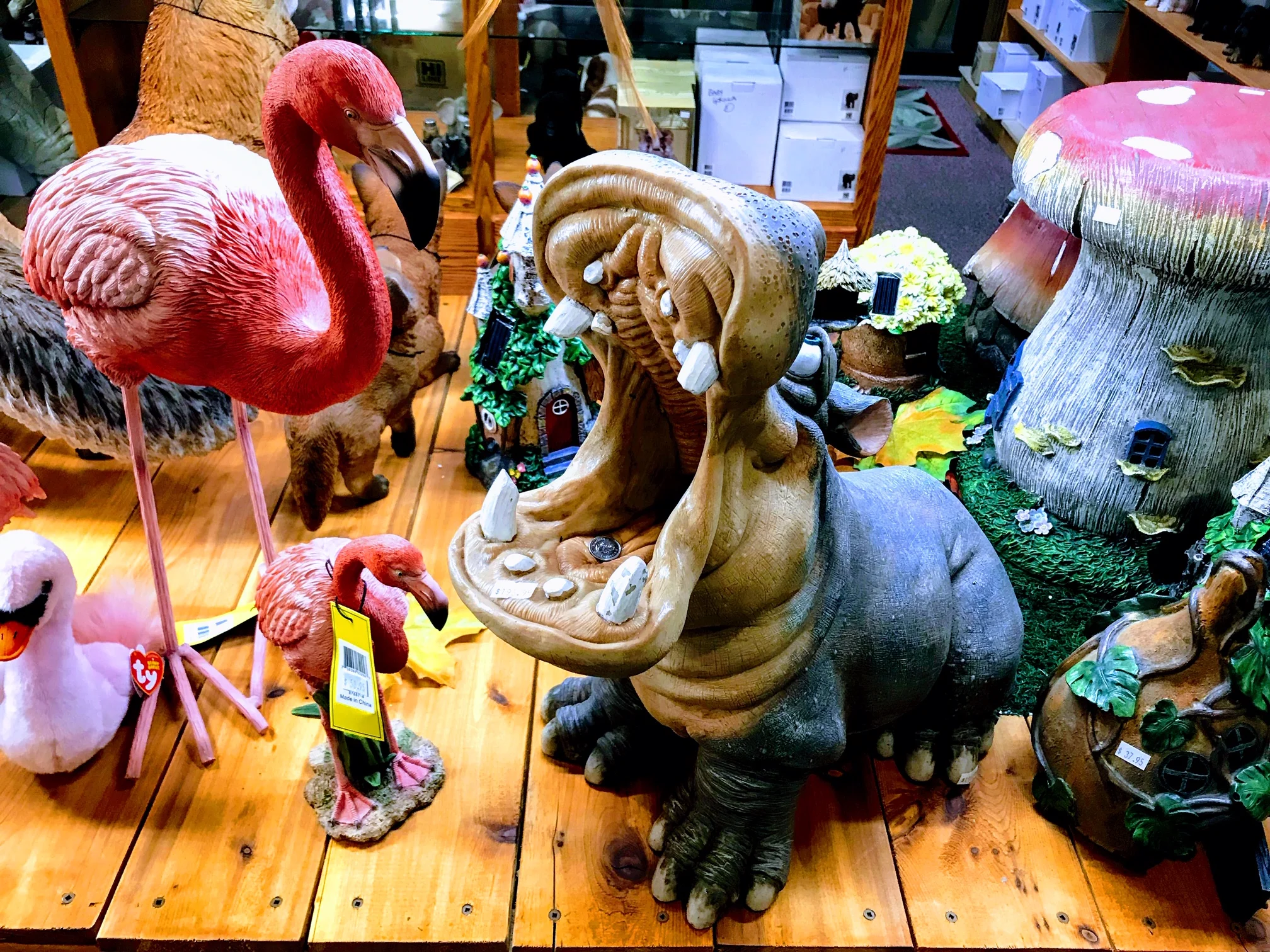 I not sure who the target market is for this large hippo ornament.