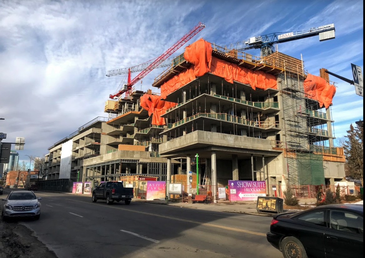 New condo construction along Atlantic Avenue in Inglewood will add even more vitality to the street and community.