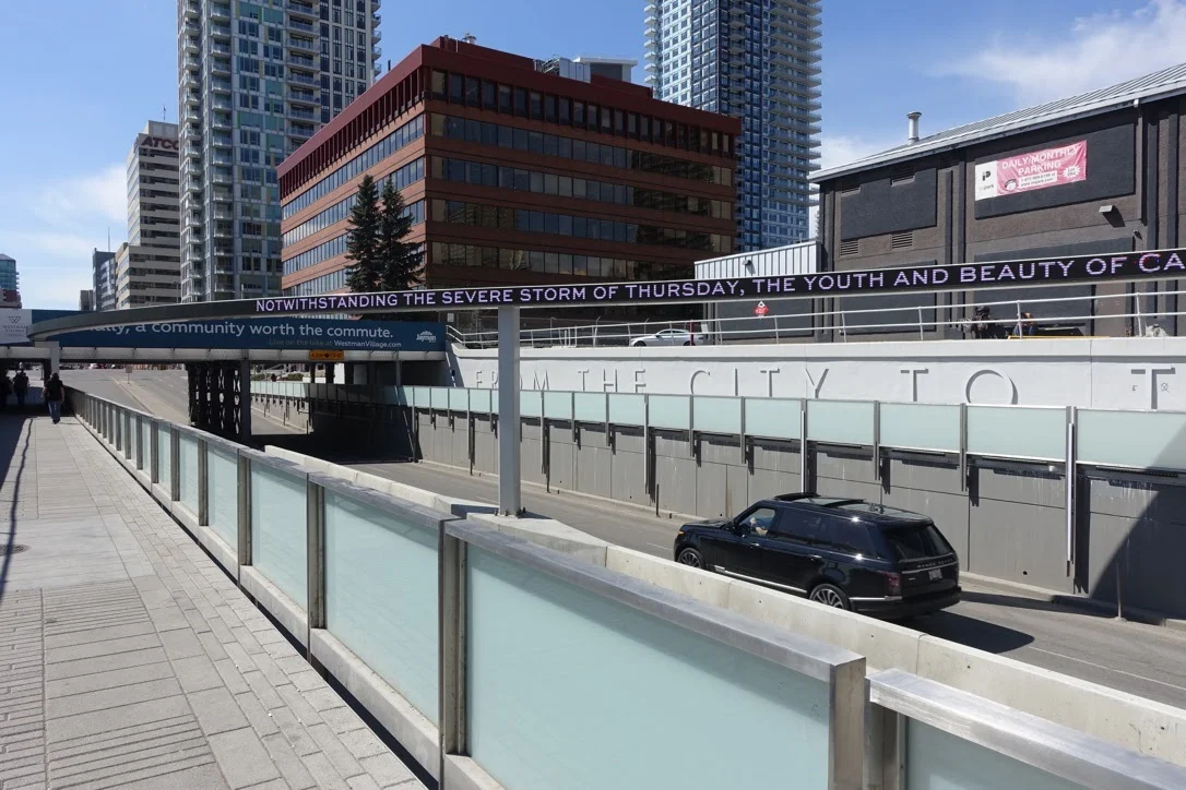 8th Street SW underpass today