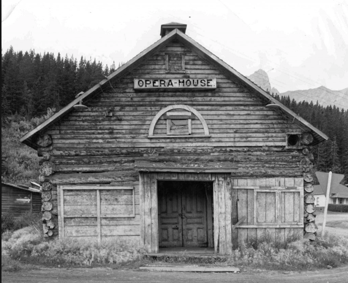 The original Canmore Opera House