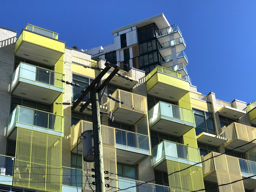 Vancouver’s City Centre has dozens of funky residential developments.
