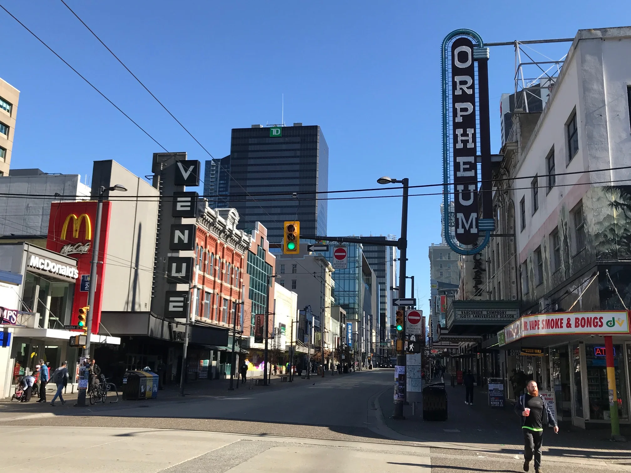 Calgary’s East Village has nothing to match Granville Street with its mix of bars, clubs, shops, hotels and offices.