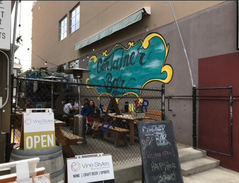 Kensington also has the fun Container Bar.
