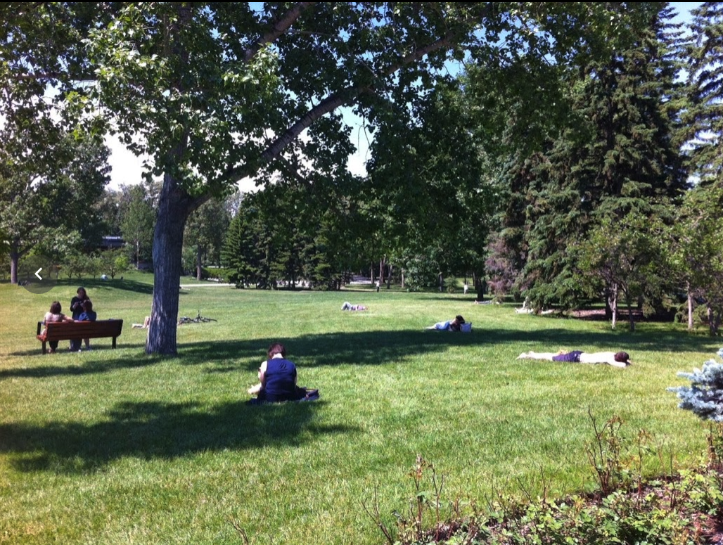 Prince’s Island park is an urban oasis.