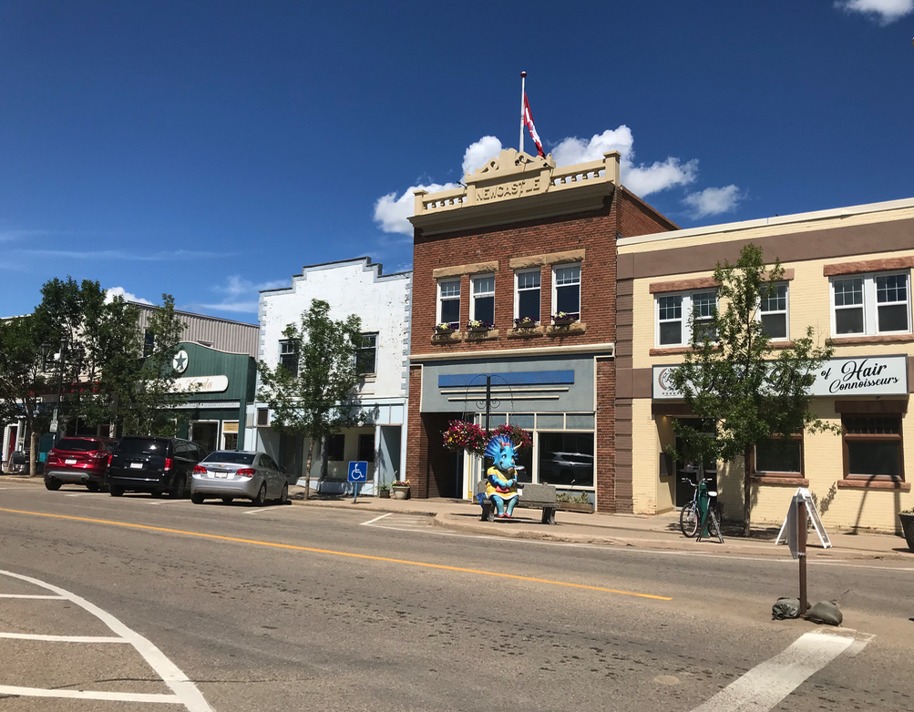 Downtown Drumheller has an eclectic collection of shops to explore.