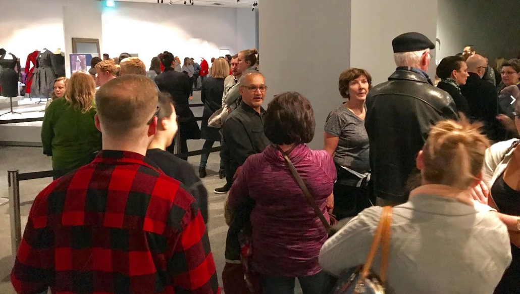 Calgary’s Glenbow Museum is packed on Free First Thursday nights.