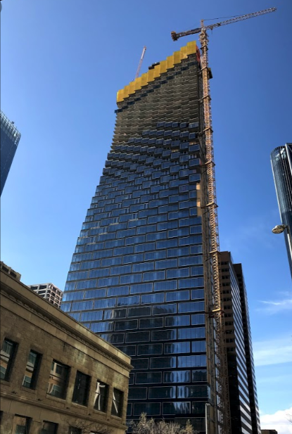 Stephen Avenue will become the backyard for those living at the new Telus Sky tower.