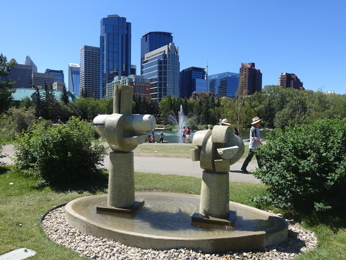 Prince’s Island sculpture park.