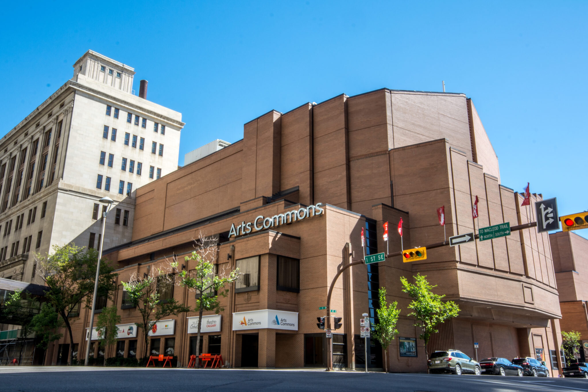 Arts Commons with three theatre spaces, concert and multi-purpose performance space.