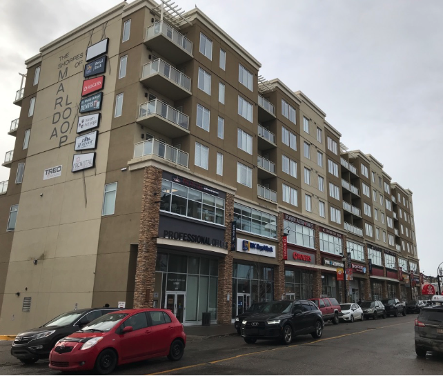 Treo is just one of several mixed use buildings along 33rd Avenue SW.