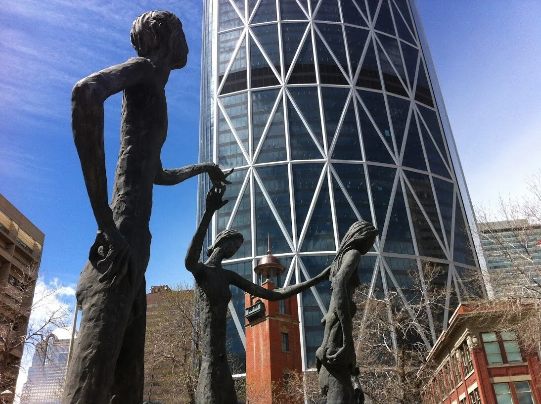 Calgary Postcards: Statues & Sculptures / Past & Present — Everyday Tourist