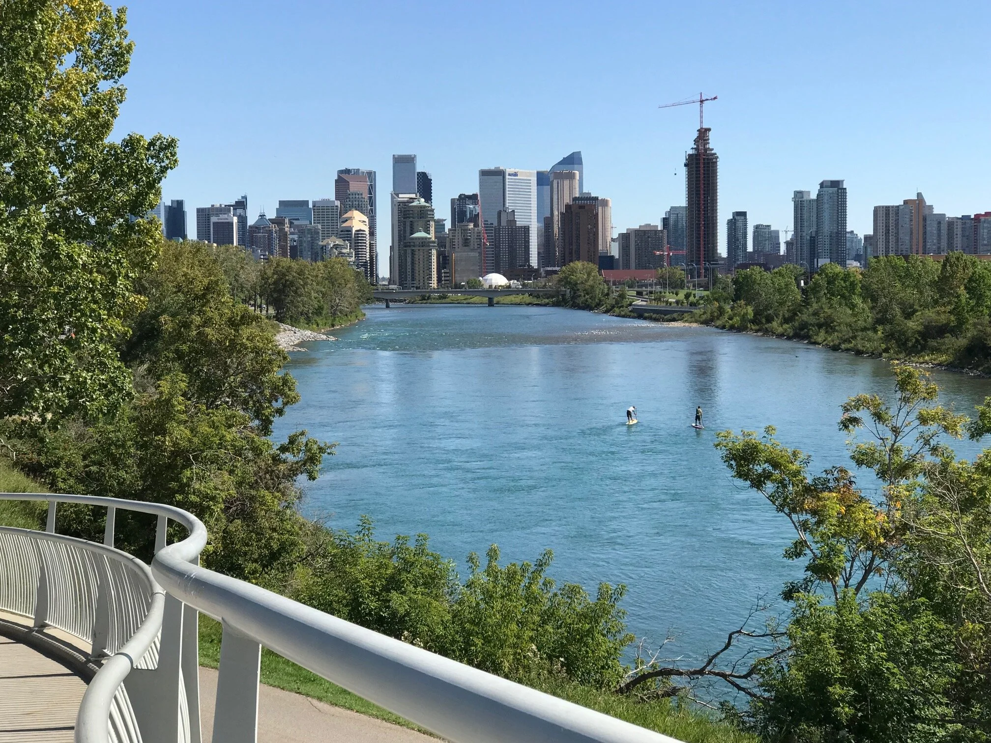 Calgary’s Bow River Pathway: Crowchild Trail to Edworthy Park Loop