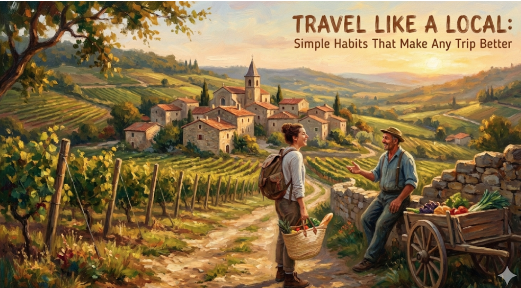 Travel Like a Local: Simple Habits That Make Any Trip Better