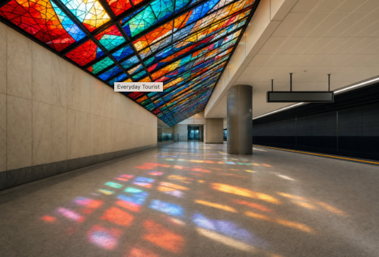 Art Installations: Transit Stations as City Landmarks