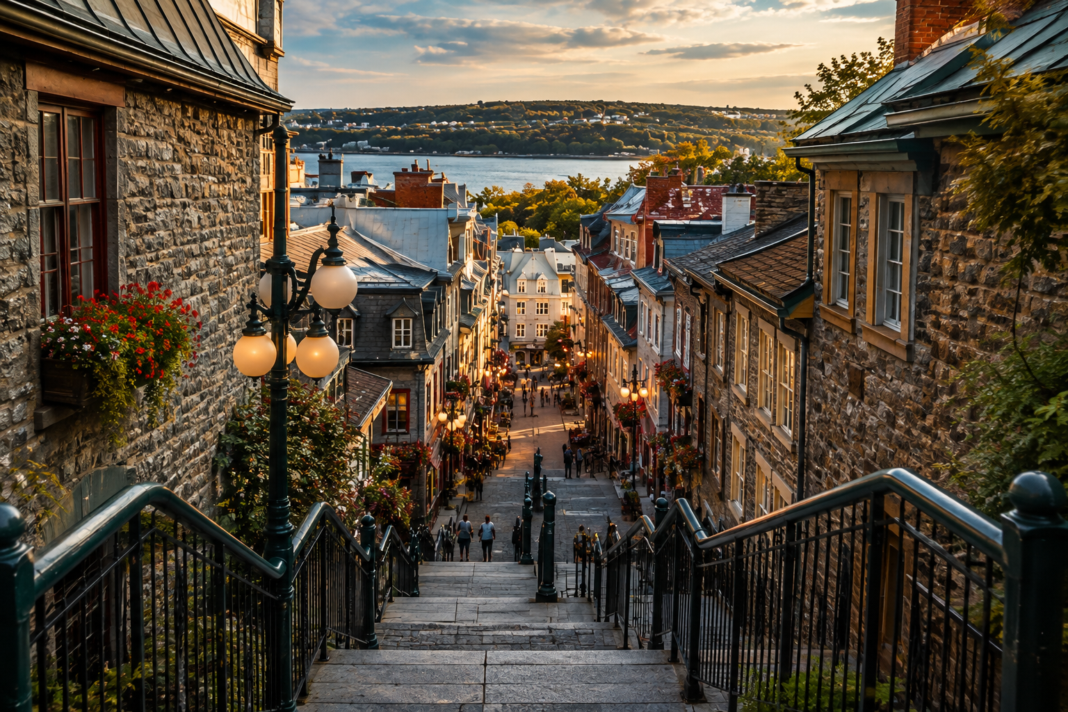 Québec City's Staircases: A Walk Through the Old Town