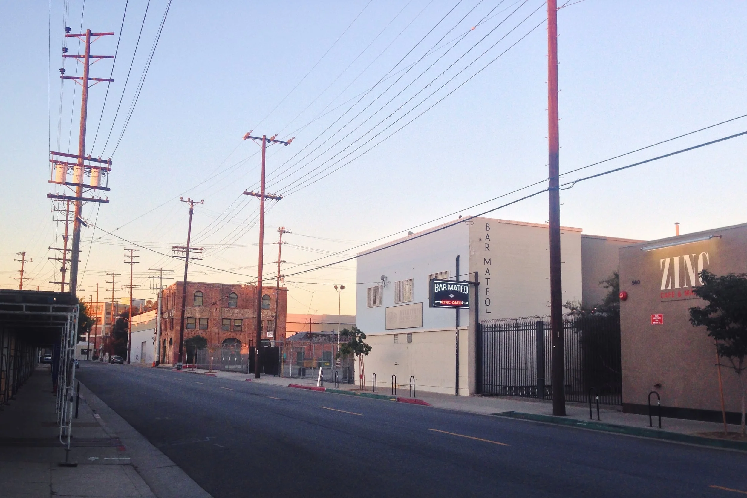 The arts district, L.A.