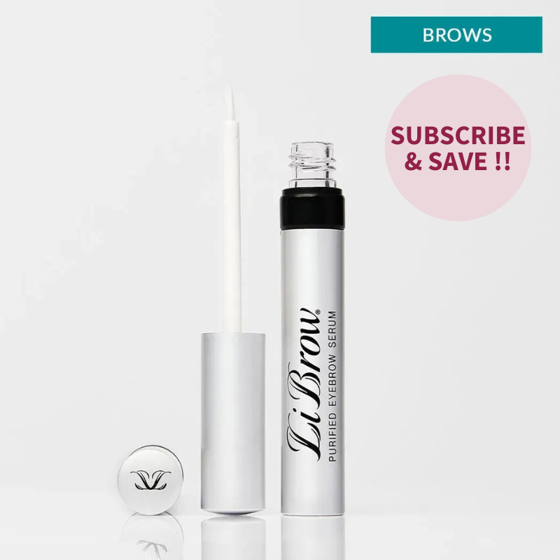 LiBrow brow serum subscribe and save