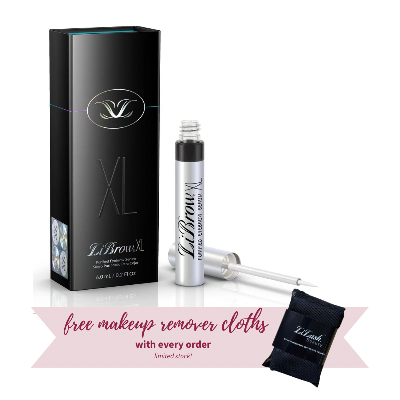 free makeup remover cloths with every serum
