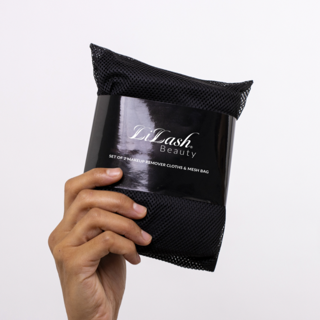 LiLash Microfibre Face Cloths Twin Pack