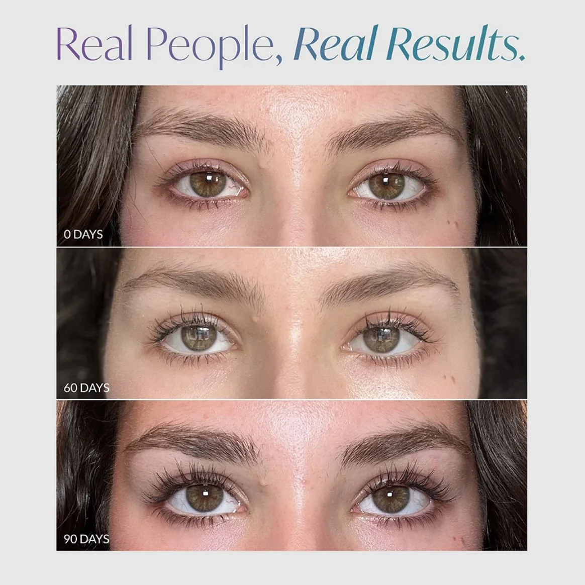 LiLash Purified Eyelash Serum results