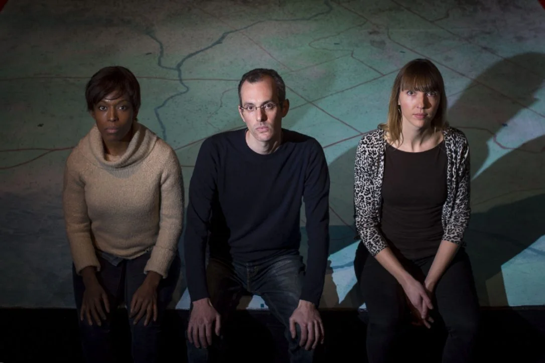 Actress Kim Nelson , director Adam Seelig and drummer Lynette Gillis . (Andrew Lahodynskyj for the Toronto Star)