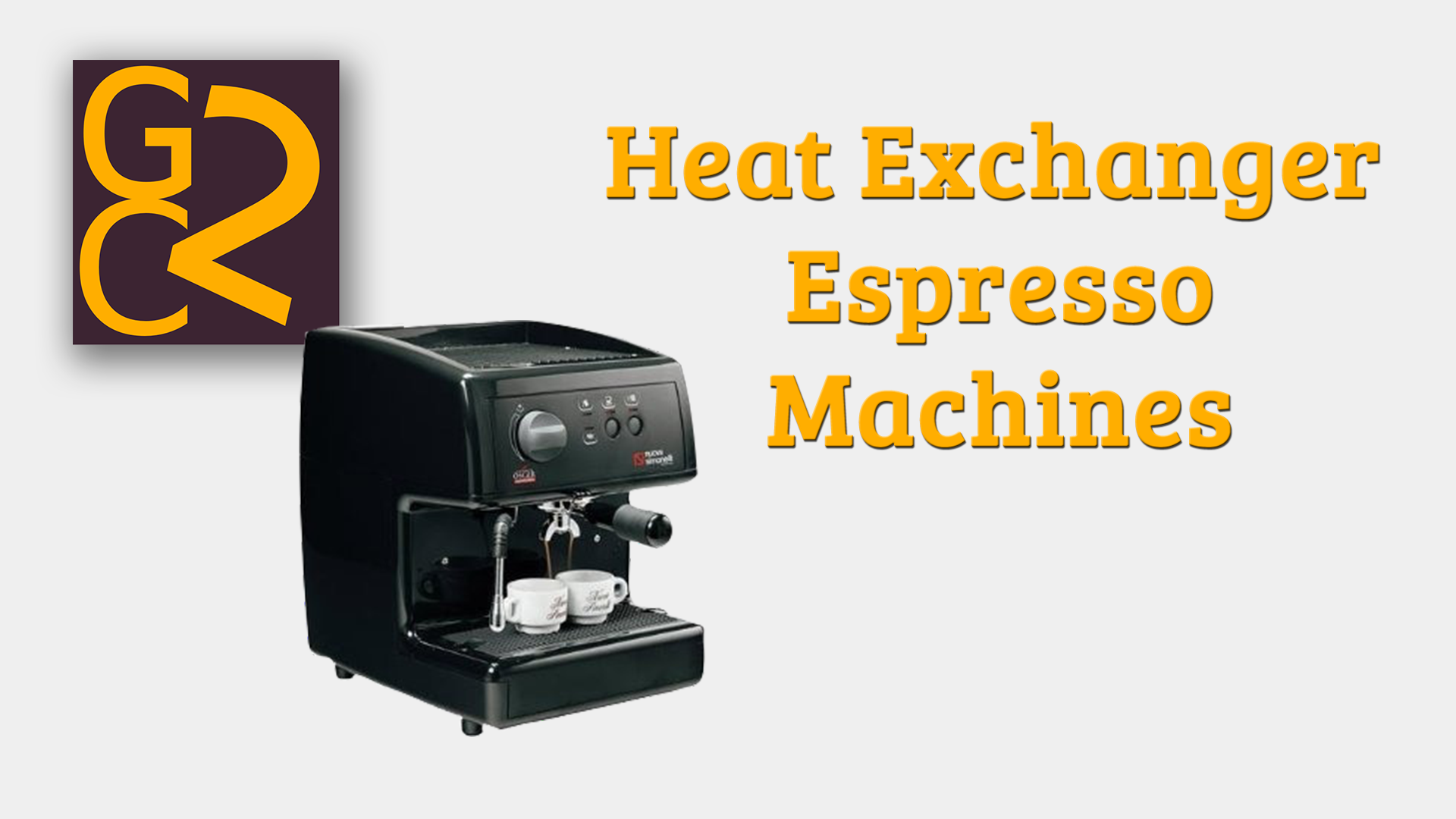 Heat Exchanger Espresso Machines