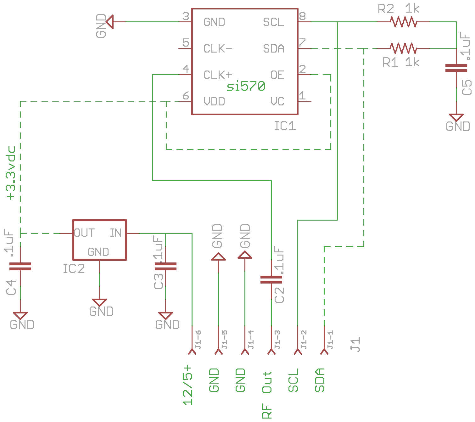 si570 controller card example in Eagle