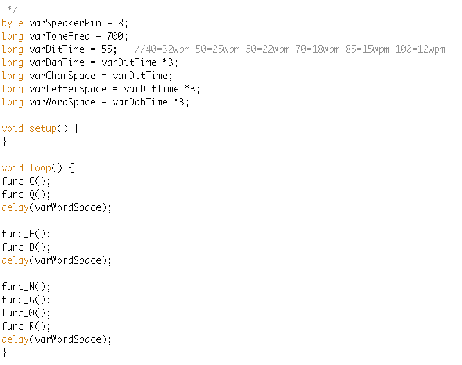 A screen capture showing a partial keyer demo