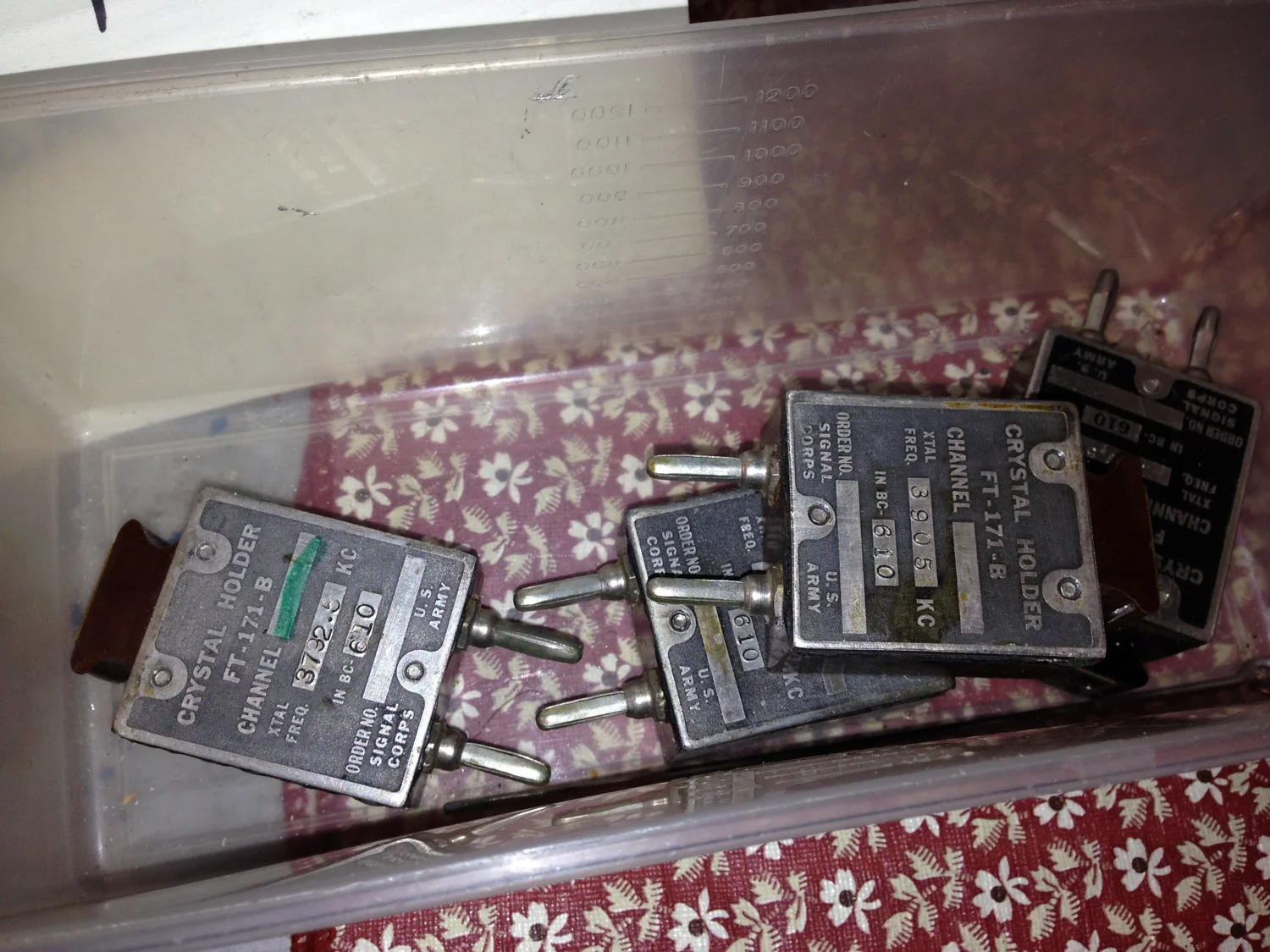 Do you need an old plug in crystal?