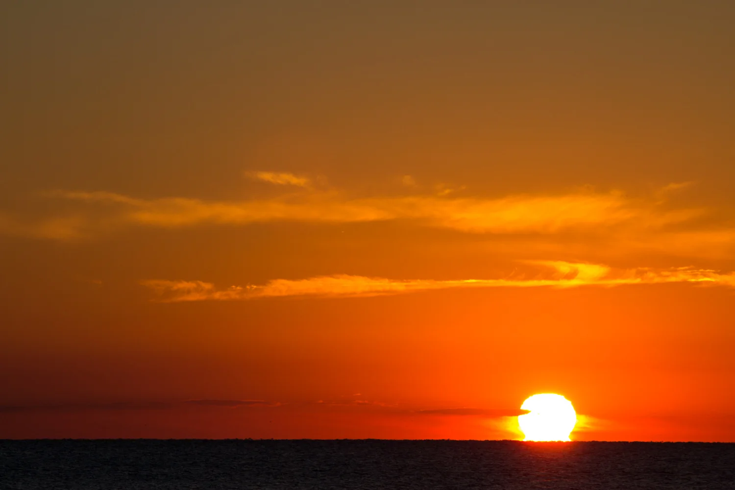 Sunrise over Lake Superior