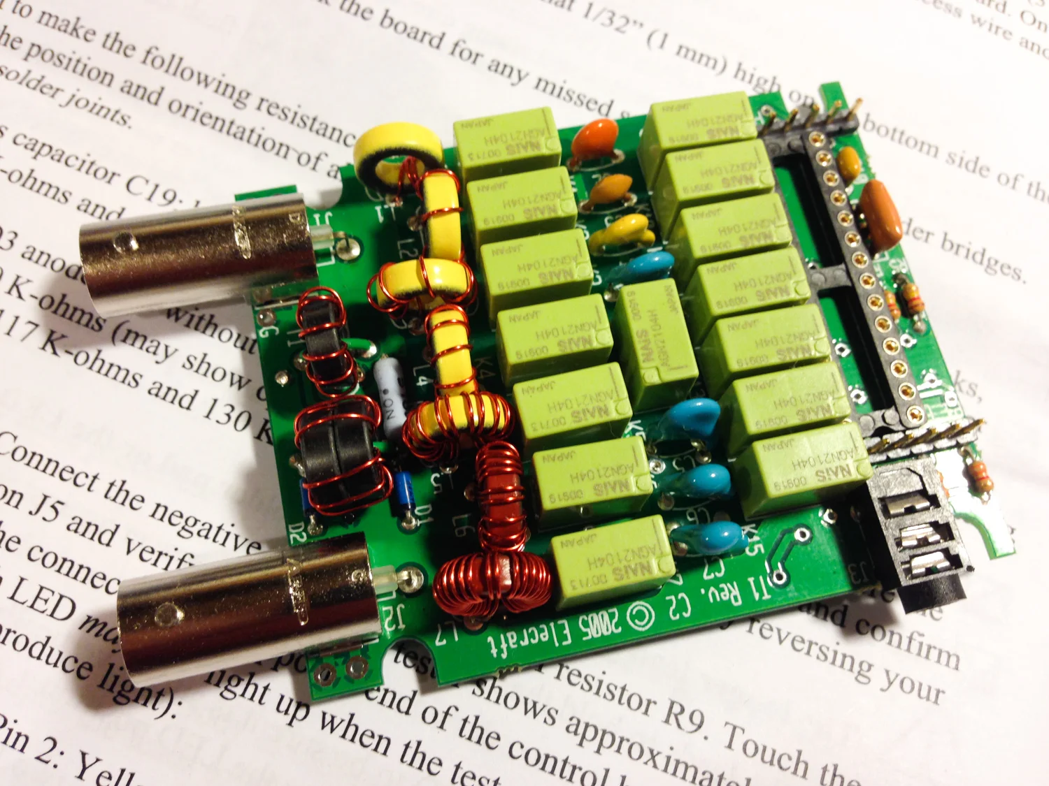 The main board tuner board (minus the control board)