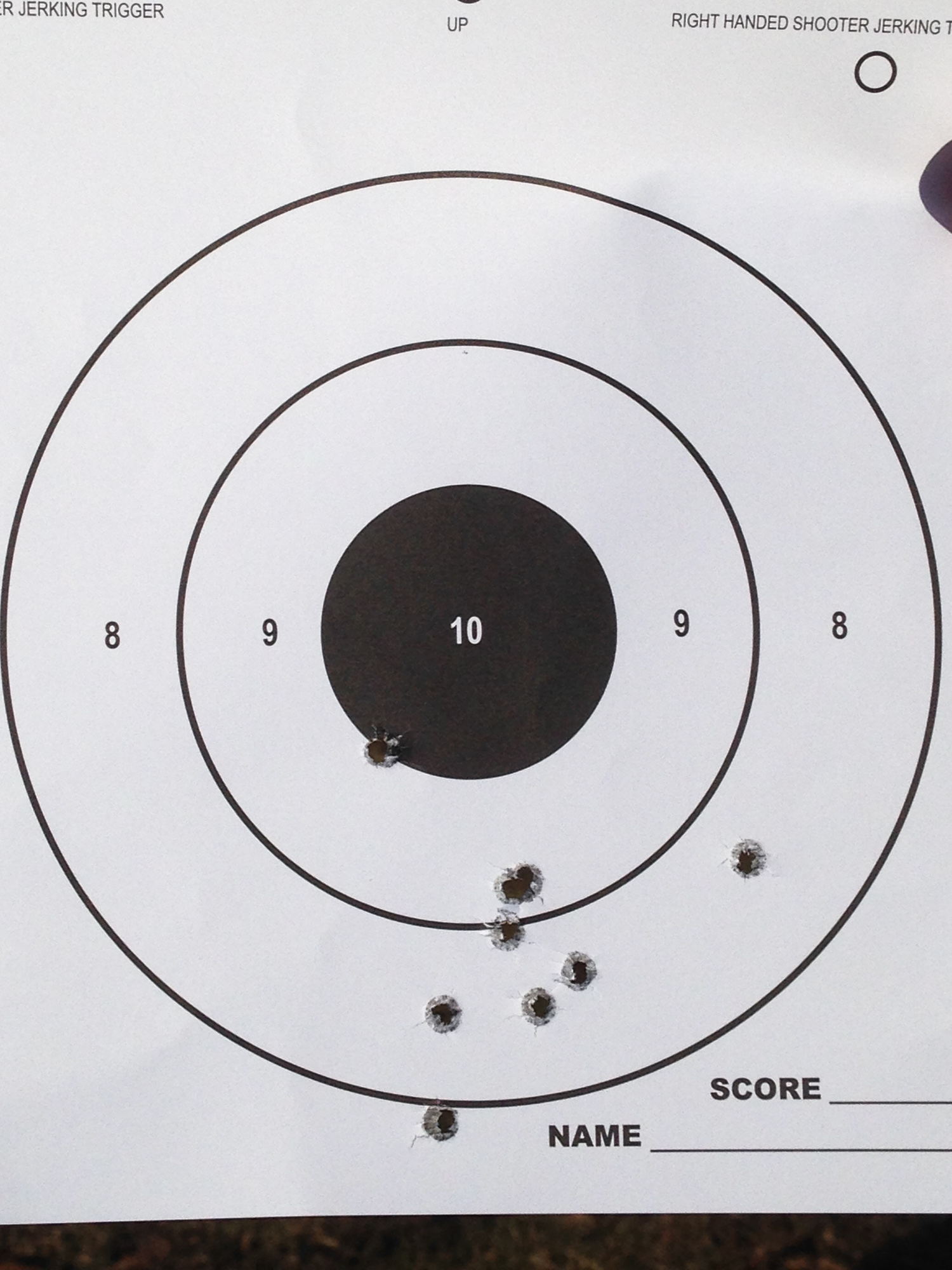 A nice pattern on range day