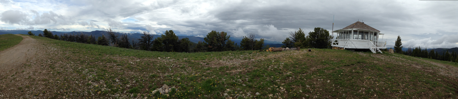 Welcome to the top of the mountain at 7450 feet AGL