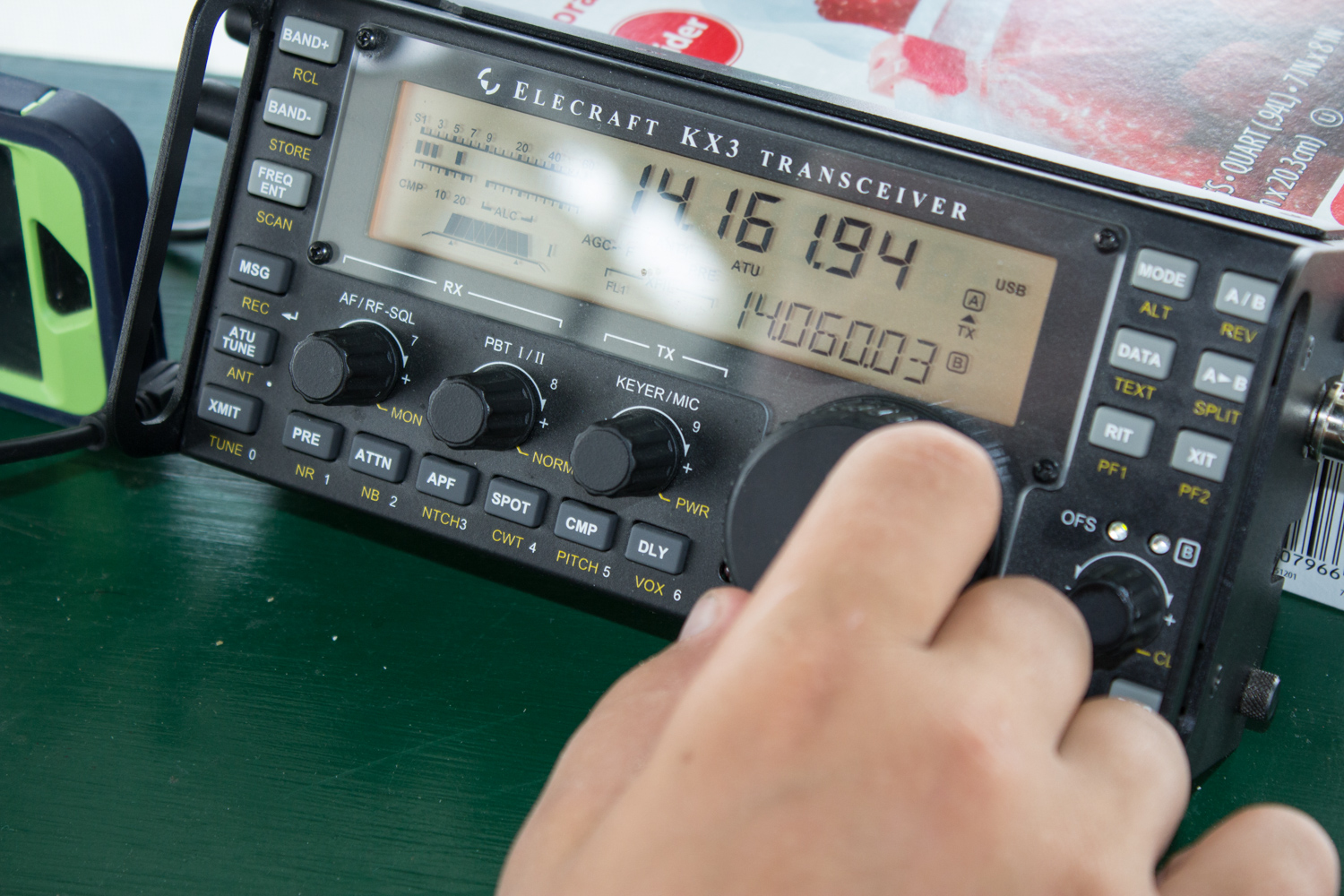 Our Elecraft KX3 is our "go to" travel radio for trips
