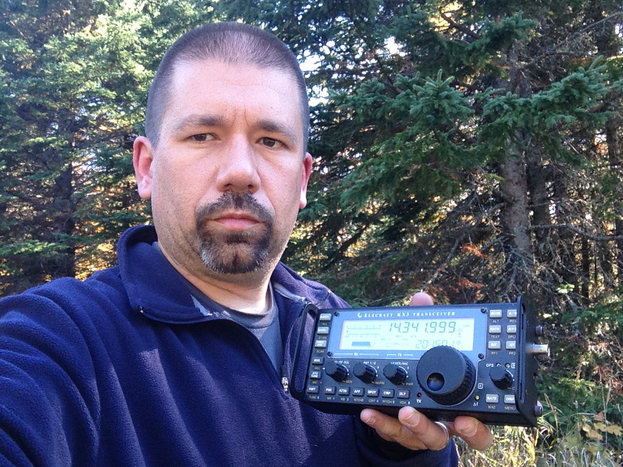 NG0R with an Elecraft KX3