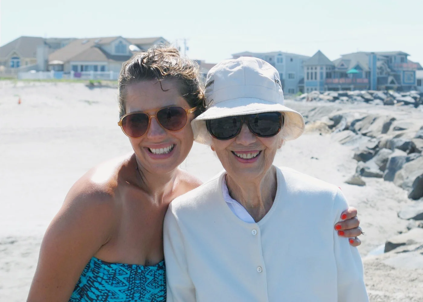 Avalon, NJ... one of Grandmom's favorite places. I hope that heaven has endless beaches for her to walk along.