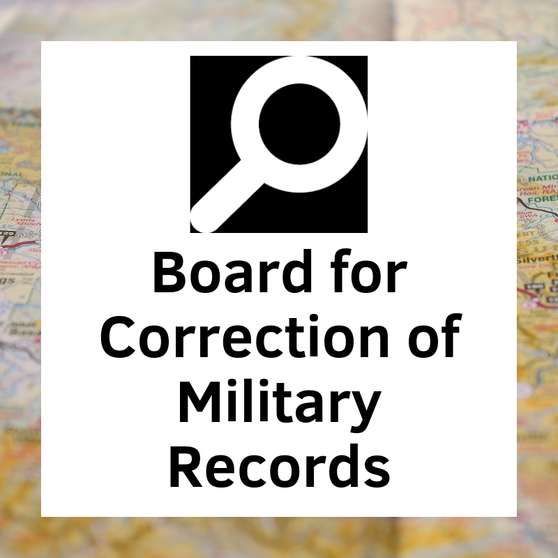 Board for Correction of Military Records