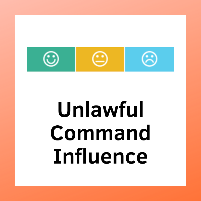 Unlawful Command Influence