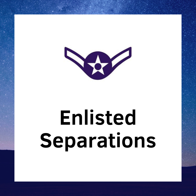 Enlisted Separations