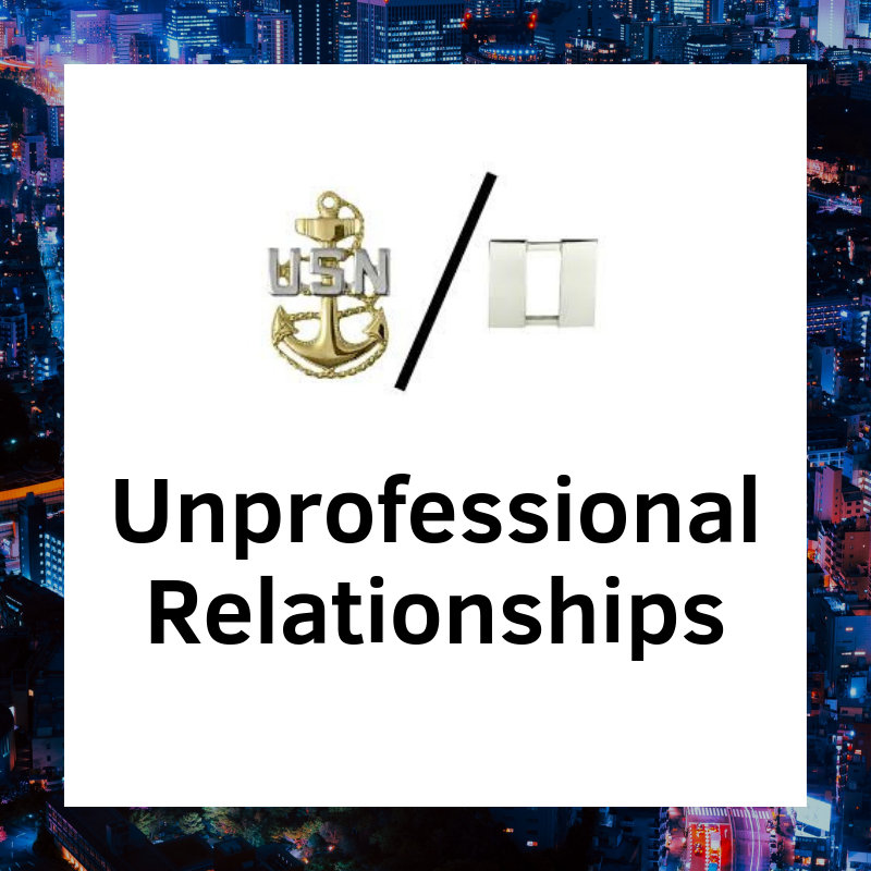 Unprofessional Relationships