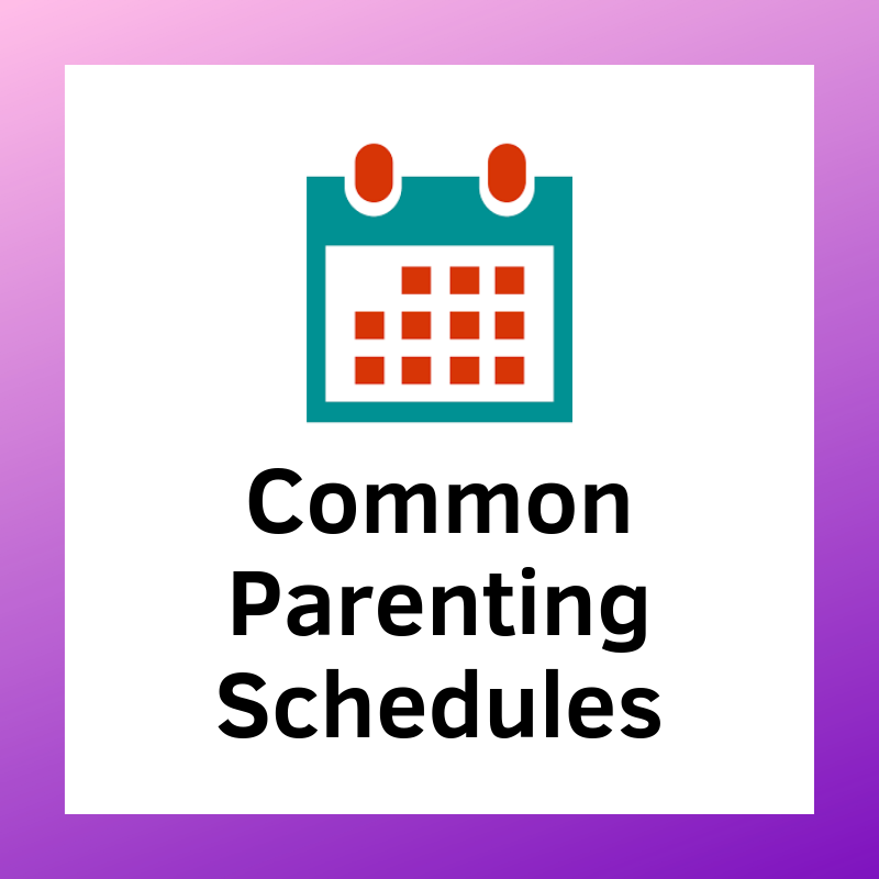 Common Parenting Schedules