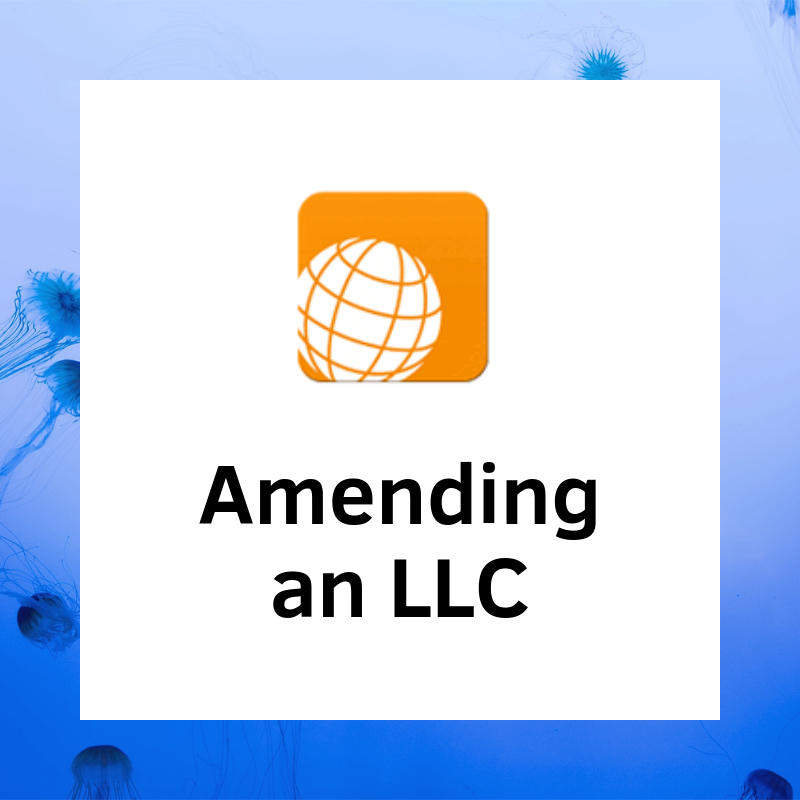 Amending an LLC