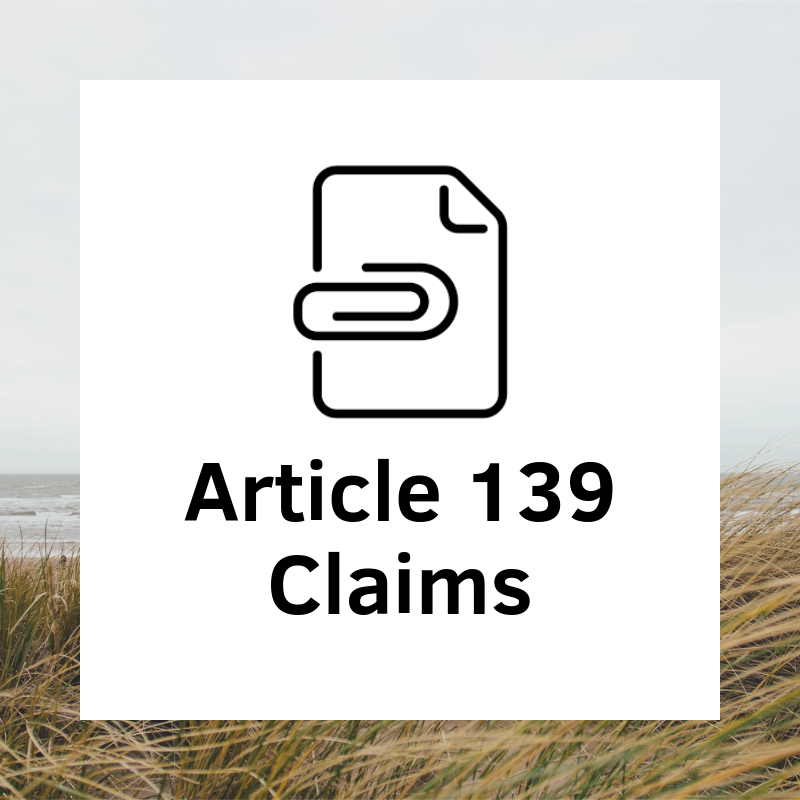 Article 139 Claims